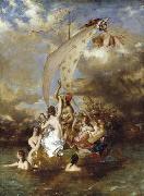 William Etty, Youth on the Prow and Pleasure at the Helm